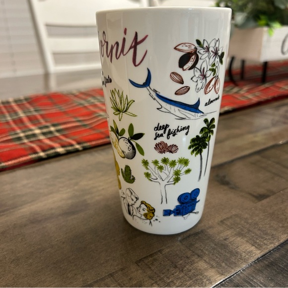 Starbucks Limited Edition 2016 California Double Wall Ceramic Tumbler 12 Oz - Picture 4 of 6